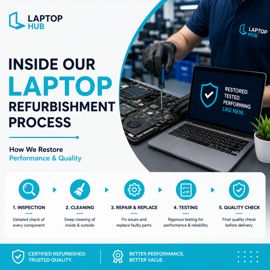 Inside Our Laptop Refurbishment Process